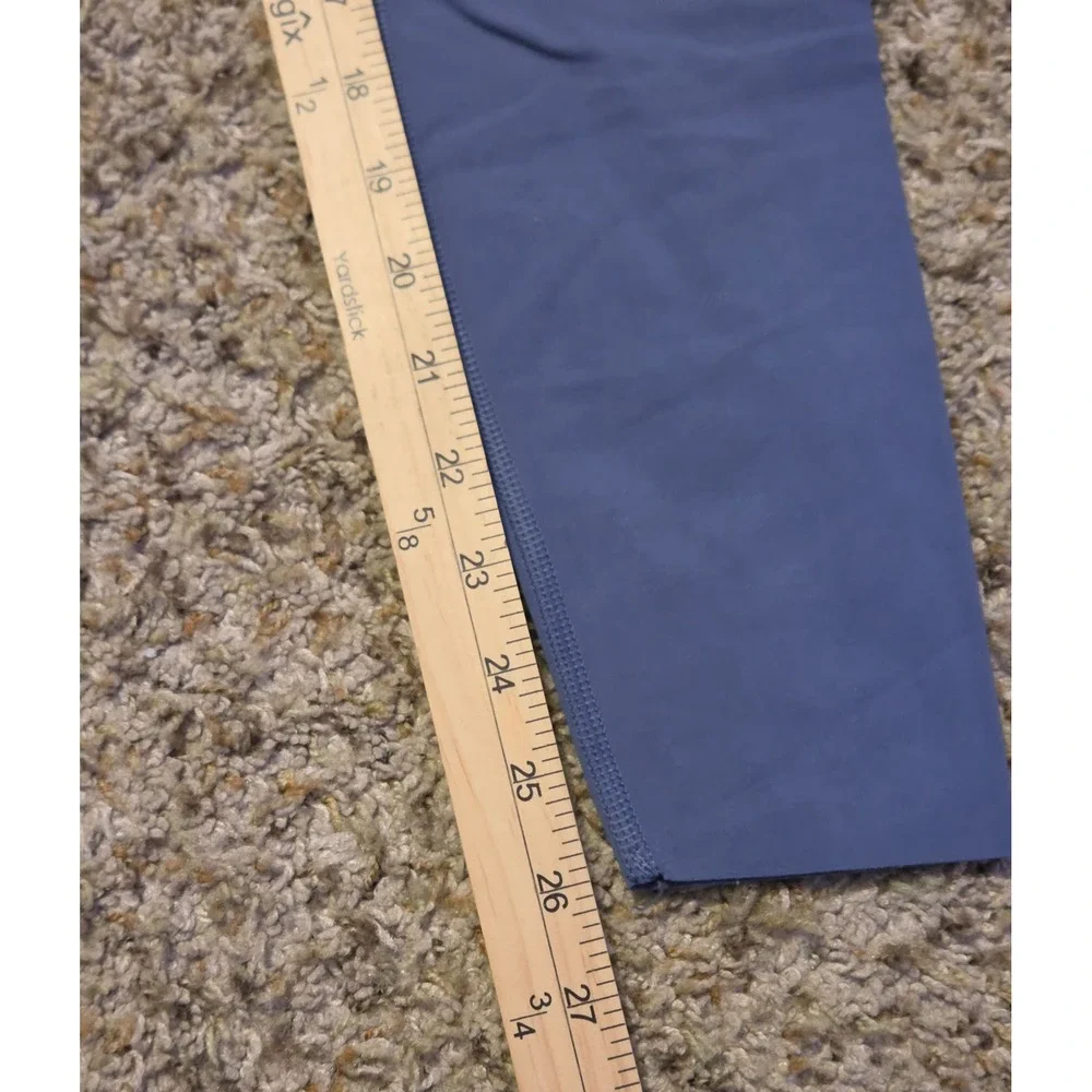 Nike Dri-Fit‎ Soft Athletic Leggings Women's Size Small Blue Inside Pocket